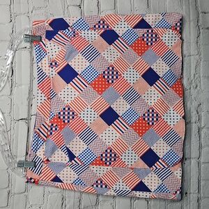 Kate Park Women's Patriotic Athletic Skort/Skirt Size LARGE like-new